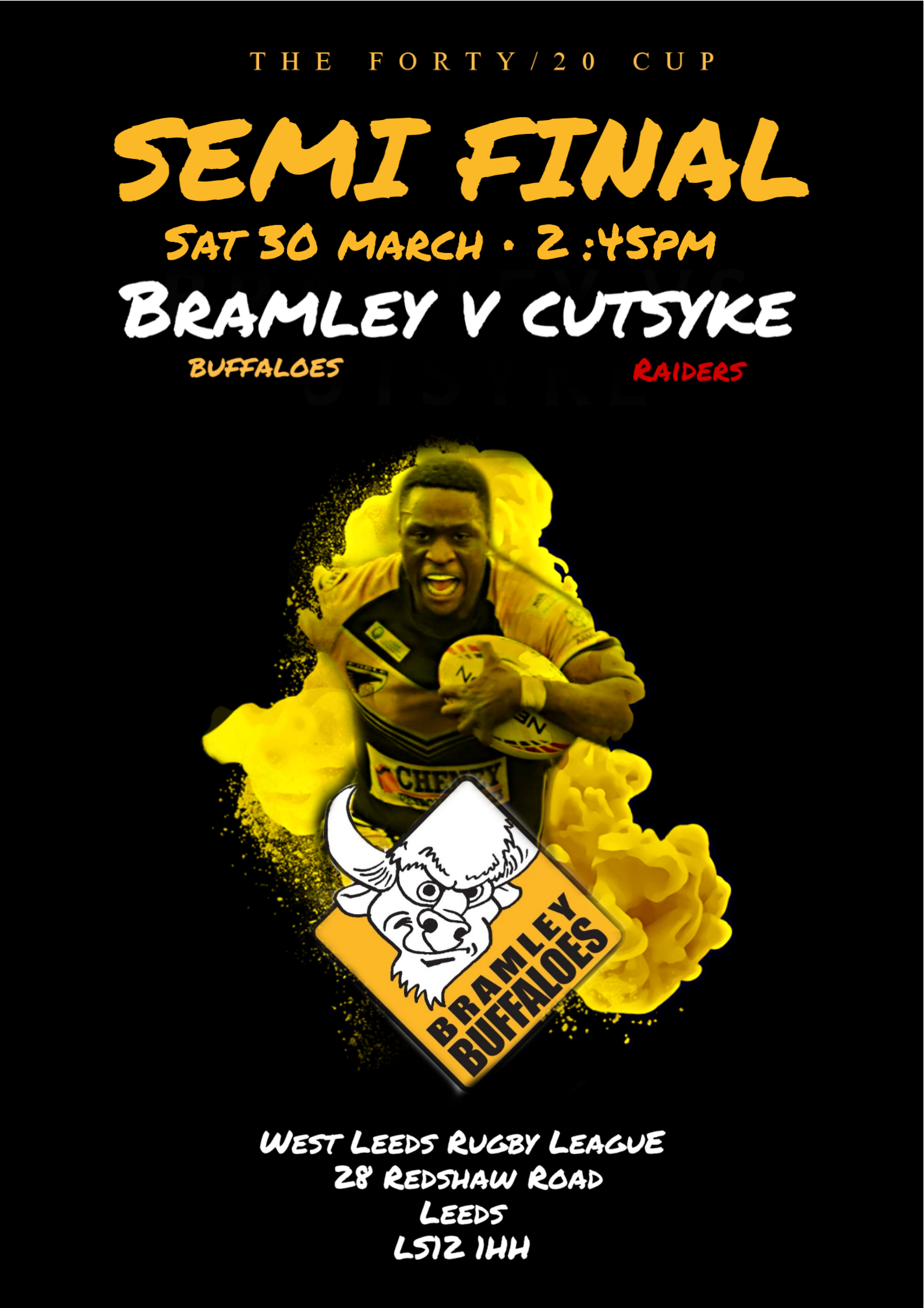 Bramley Buffaloes Vs Cutsyke