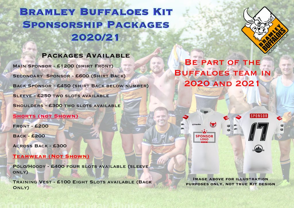 Buffaloes Seek Sponsors for 2020